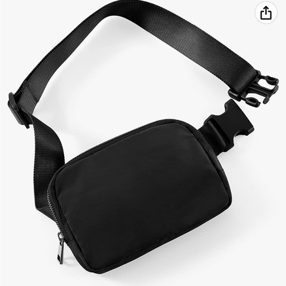 Black Mini Belt Bag